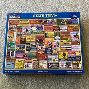White Mountain State Trivia Puzzle
